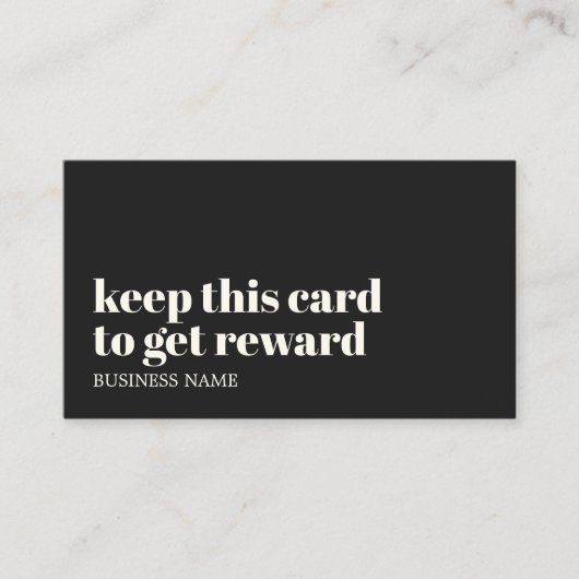 モダンアイボリーブラックライトイエロー美しいはっきりしたサロン ロイヤリティカード (正面)