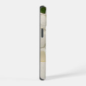 モダンアイリス水彩花 iPhone 15ケース (右側面)