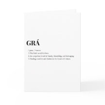 モダンアイリッシュ Grá 愛の意味
