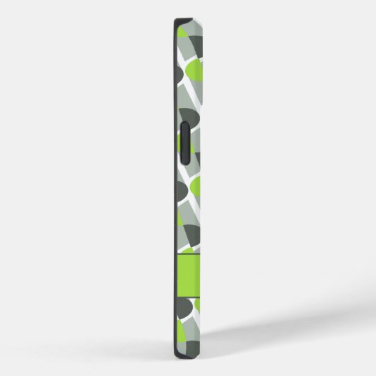 モダンアインスパイアデコの緑の名前 Case-Mate iPhoneケース (裏面 / 右)