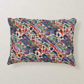 モダンアカラフルル アクセントクッション (裏面)