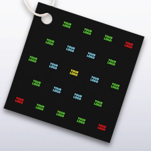 モダンアップロードされたロゴまたは画像パターンテンプレート フェイバータグ