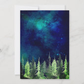 モダンアドベンチャートラベル 地球儀 ベビーシャワー 招待状 (裏面)