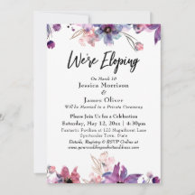 モダンアブストラクトウォーターカラーフローラルズ ウィーアーエローピング