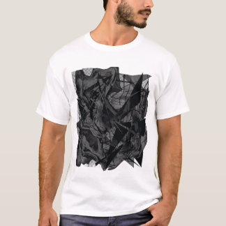 モダンアブストラクト メンズ ストリートウェア Tシャツ | エッジーコ