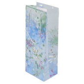 モダンアブストラクト ワインギフトバッグ (正面アングル)