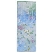 モダンアブストラクト ワインギフトバッグ (正面)