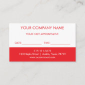 モダンアポイントメントカード エンクロージャーカード (正面)