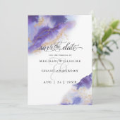 モダンアメシストウォーターカラージェード  裸足の花嫁™ (スタンド正面)