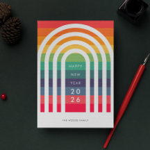 モダンアルチレインボー新年