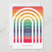 モダンアルチレインボー新年 シーズンカード (正面)