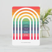 モダンアルチレインボー新年 シーズンカード (スタンド正面)