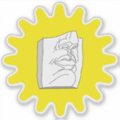 モダンアンティーク彫刻。 シール (正面)