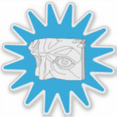 モダンアンティーク彫刻。 シール (正面)