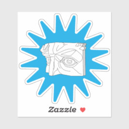 モダンアンティーク彫刻。 シール