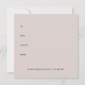 モダンアーチギフト伝票証明書 (裏面)