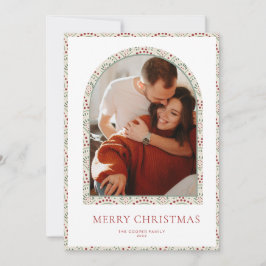 モダンアーチクリスマスカード シーズンカード