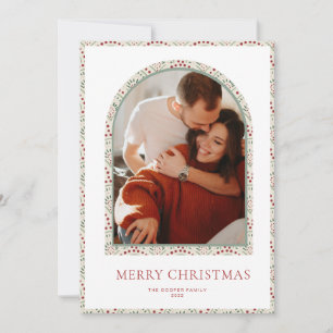 モダンアーチクリスマスカード シーズンカード