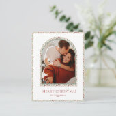 モダンアーチクリスマスカード シーズンポストカード (スタンド正面)