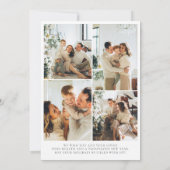 モダンアーチスクリプト クリスマスおめでとう シーズンカード (裏面)