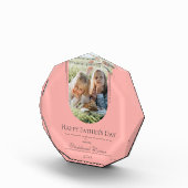 モダンアーチフォト父の日 |コーラル フォトブロック (右)