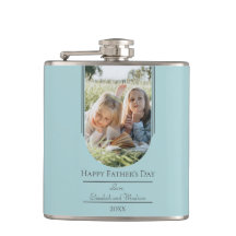 モダンアーチフォト父の日 |ティール（緑がかった色）