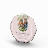 モダンアーチフォト父の日 |ピンク フォトブロック (右)