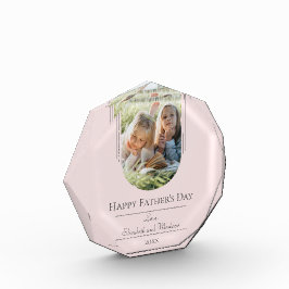 モダンアーチフォト父の日 |ピンク フォトブロック