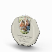 モダンアーチフォト父の日 |ベージュ フォトブロック (右)