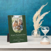 モダンアーチフレーム写真父の日 | Emerald