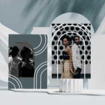 モダンアーチ2枚の写結婚真