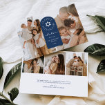 モダンアーチ ハヌカ フォト ホリデー カード<br><div class="desc">当社の洗練されたエレガントなモダンな写真ホリデーカードで、あなたのホリデーグリーティングを高めてください。 ミニマルなデザインがスタイルとシンプルさを醸し出し、あなたの大切な家族の写真が主役になることを可能にします。 ユニークなアーチ型の写真配置がボヘミアンの風味を加え、魅力的で芸術的な雰囲気を作り出します。 このカードは、あなたの美しい家族の瞬間を披露し、友人や愛する人と共有するための完璧なキャンバスであり、あなたのホリデーシーズンをさらに特別で記憶に残るものにします。</div>