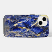 モダンアートのiPhone 14ケース iPhoneケース (裏面横)