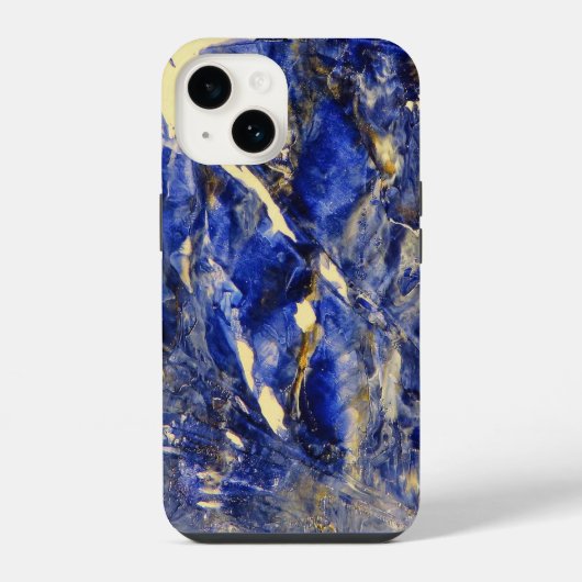 モダンアートのiPhone 14ケース iPhoneケース (裏面)