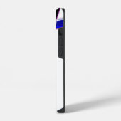 モダンアートテクスチャ iPhoneケース (左側面)
