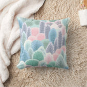 モダンアート冬木 クッション (ブランケット)