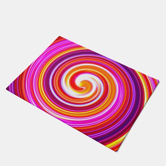 モダンアート ドアマット (アングル)