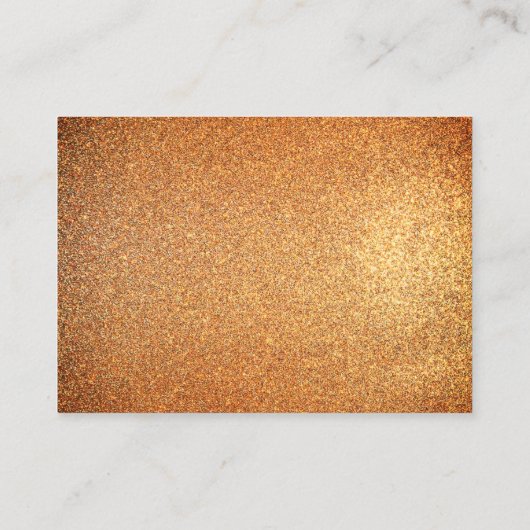 モダンアールデコウィングウェルグリッター結婚ズ エンクロージャーカード (裏面)