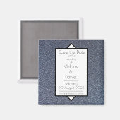 モダンアールデコシルバ救ー・ギルター マグネット (正面/裏面)