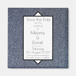 モダンアールデコシルバ救ー・ギルター マグネット