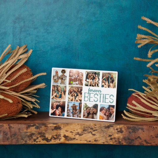 モダンアールデコ永久設計編集可能オーバーレイ フォトプラーク (側面)