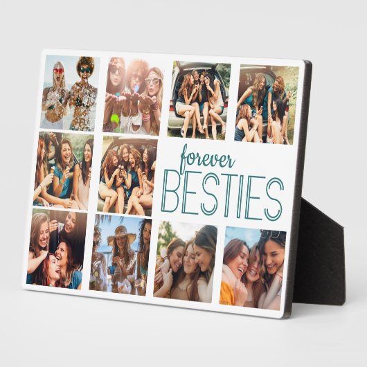 モダンアールデコ永久設計編集可能オーバーレイ フォトプラーク (側面)