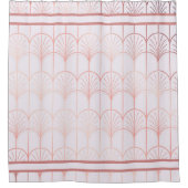 モダンアールデコ シャワーカーテン (正面)