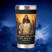 モダンイエス – *目を覚ます。愛しなさい。目覚めろ。 保温保冷タンブラー