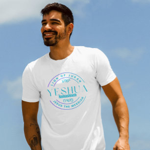 モダンイエズモノグラムタイポグラフィTシャツ Tシャツ