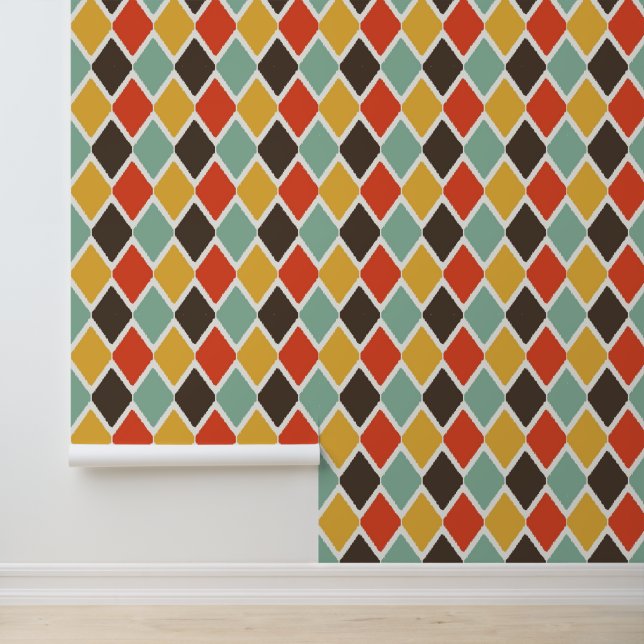 モダンイカット部族ファッションパターン 壁紙 (アプリケーション)