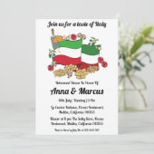 モダンイタリアンディナー招待状 招待状 (スタンド正面)