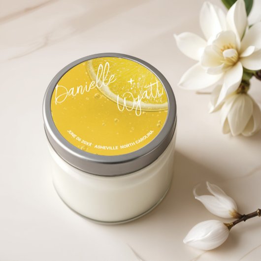 モダンイタリアン結婚夏 ラウンドシール