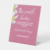 モダンイタリアン結婚記念碑 台座サイン (正面)