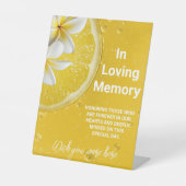 モダンイタリアン結婚記念碑 台座サイン (正面)